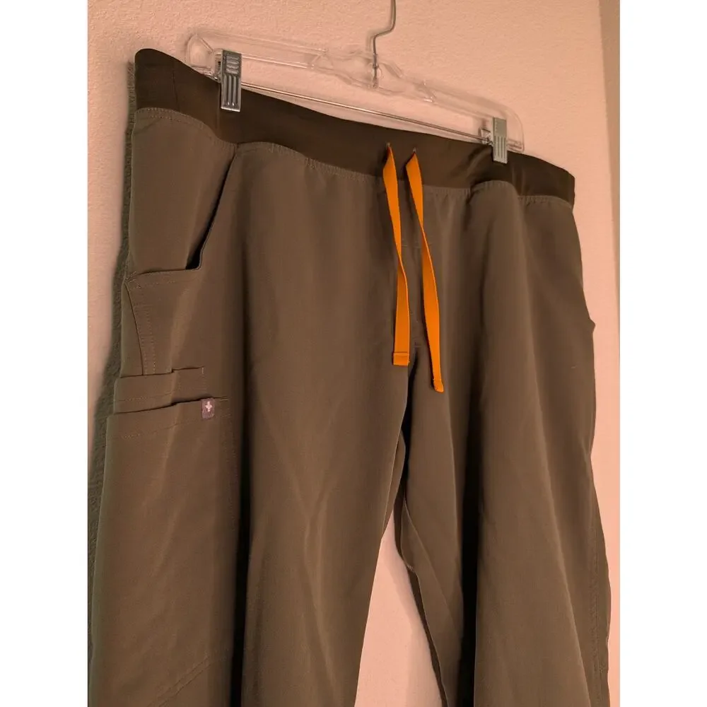 FIGS Men's Scrub Pants Green Technical Collection Medical XL Healthcare Hospital